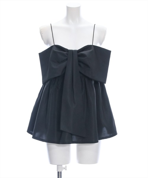 clear（クリア）の「ビッグリボンビスチェ［バレエコア ガーリー 主役級トップス］≪再入荷≫（ベスト・レディース・ブラック/アイボリー/イエロー・F）」の13枚目の写真