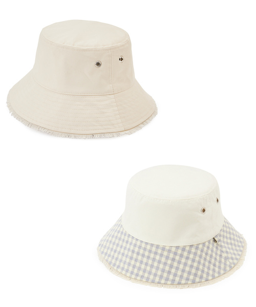 Casselini（キャセリーニ）の「【Casselini/キャセリーニ別注】リバーシブルハット（ハット・レディース・キナリ/ブラック・FREE）」の11枚目の写真