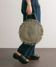KBF | フリンジサークルBAG(ハンドバッグ)