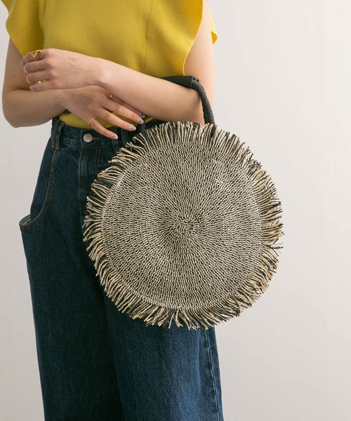 KBF（ケイビーエフ）の「フリンジサークルBAG（ハンドバッグ・レディース・ブラック系その他/ブルー系その他・ONE）」の4枚目の写真