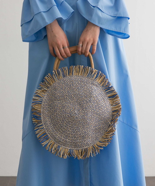 KBF（ケイビーエフ）の「フリンジサークルBAG（ハンドバッグ・レディース・ブラック系その他/ブルー系その他・ONE）」の8枚目の写真