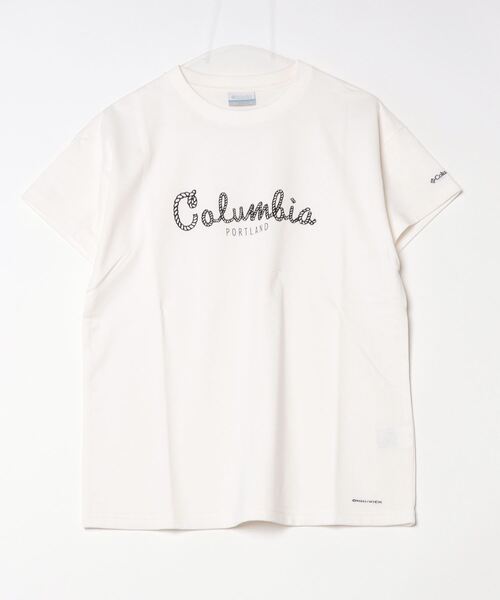 Columbia(コロンビア)の「コロンビア ウィメンズヤハラフォレストショートスリーブTシャツ(Tシャツ/カットソー・レディース・オフホワイト/イエロー/ベージュ/グレー・S/M/L/XL)」の2枚目の写真