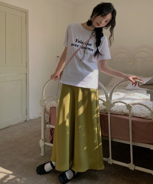 Mela(メラ)の「FADE LOGO TEE(Tシャツ/カットソー・レディース・ブルー/ピンク/ホワイト/アイボリー・FREE)」の9枚目の写真