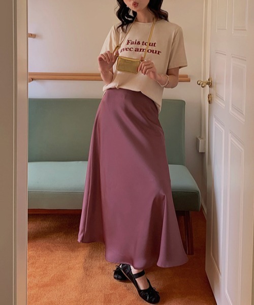 Mela(メラ)の「FADE LOGO TEE(Tシャツ/カットソー・レディース・ブルー/ピンク/ホワイト/アイボリー・FREE)」の21枚目の写真