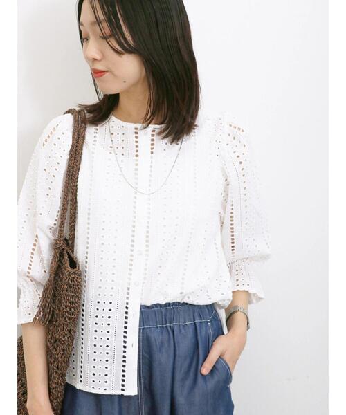 Samansa Mos2 blue(サマンサモスモスブルー)の「前後2wayカット Samansa Mos2 blue(サマンサモスモスブルー)の「前後2wayカット