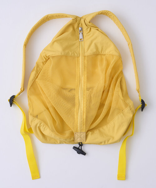 CIAOPANIC TYPY(チャオパニックティピー)の「■【UNISEX】メッシュ切替リュックサック / キーホルダー付き(バックパック/リュック・レディース・ブラック/グレー/イエロー・ONE SIZE)」の5枚目の写真
