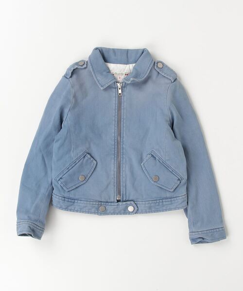 ボンポワン ブルゾン（BONPOINT ボア襟ブルゾン ブラック*50%off*(10A  