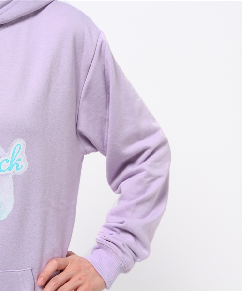 WEGO（ウィゴー）の「WEGO/ANIMALパーカー（パーカー・レディース・ホワイト/ライトパープル・FREE）」の7枚目の写真