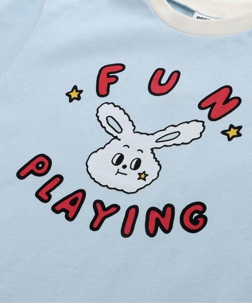 BREEZE(ブリーズ)の「【Bpop】ポップTシャツ(Tシャツ/カットソー・キッズ・ブルー/その他2/チャコール/オフホワイト・100/70/90/80/120/110)」の6枚目の写真