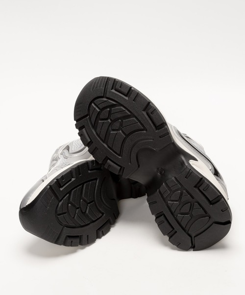 SVEC（シュベック）の「厚底スニーカー / レースアップ ローカット（スニーカー・レディース・ゴールド/シルバー・Lsize/Msize/Ssize）」の10枚目の写真