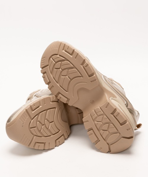 SVEC（シュベック）の「厚底スニーカー / レースアップ ローカット（スニーカー・レディース・ゴールド/シルバー・Lsize/Msize/Ssize）」の20枚目の写真