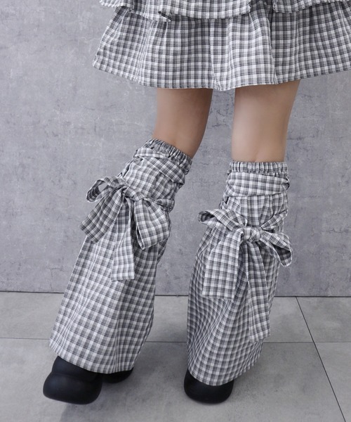 Whinny（ホワイニー）の「Whinny/ハイパーラブラブカビャー♪（レッグウォーマー・レディース・サックスブルー/ブラック/ホワイト/ブラック系その他・FREE）」の20枚目の写真