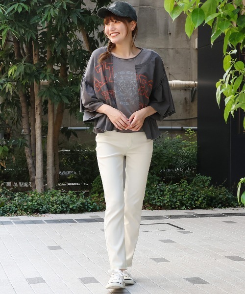 チチカカ（チチカカ）の「マヤ文字刺繍コーデュロイキャップ（キャップ・レディース・カーキ/ブラウン/ブラック・FREE）」の7枚目の写真