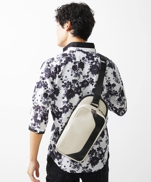 MK MICHEL KLEIN HOMME （エムケーミッシェルクランオム）の「モノトーンフラワーシャツ（シャツ/ブラウス・メンズ・ホワイト/ブラック・48/46/51）」の8枚目の写真
