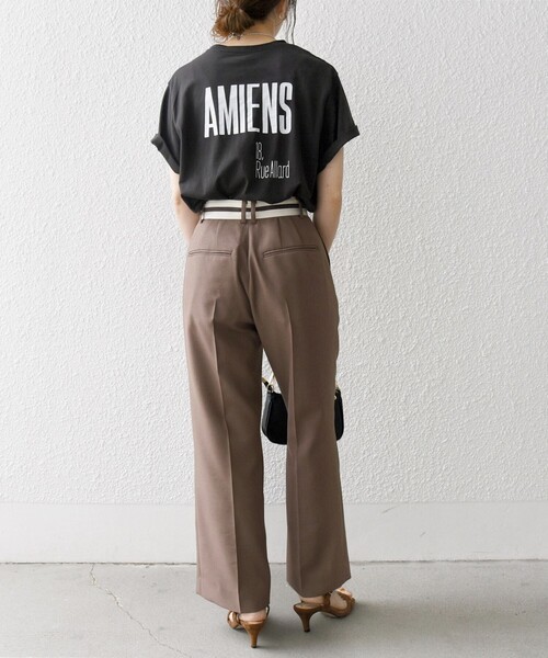 ☆未使用美品☆SHIPS wowen ハイウエストストレッチパンツ