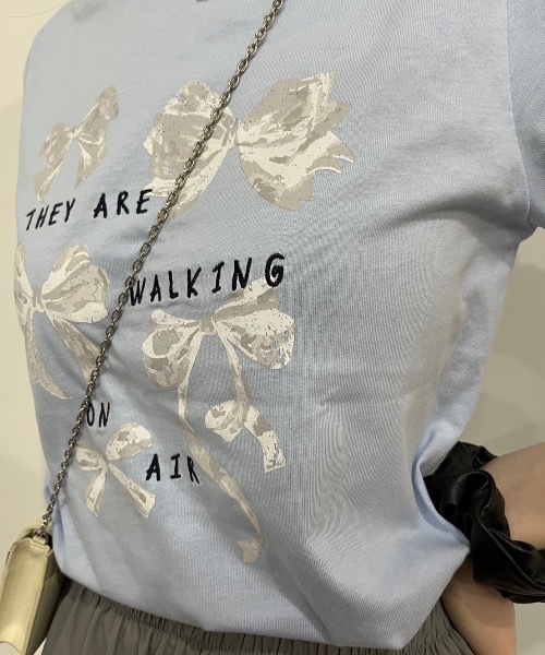 nemne store（ネンネストア）の「【サイズアソート(クロップドサイズ有り)】アソートリンガーTシャツ（Tシャツ/カットソー・レディース・ホワイト系3/オートミール/ホワイト系2/ホワイト系/イエロー/レッド/ライトブルー/ネイビー系2/ネイビー系・MEDIUM/LARGE/SMALL）」の13枚目の写真