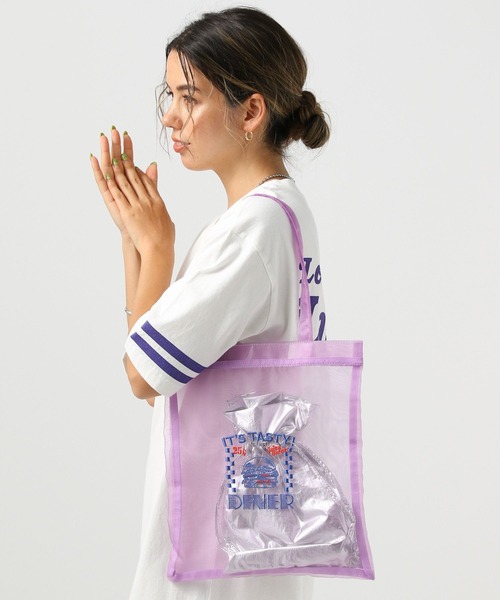 セール】巾着入りメッシュバッグ（トートバッグ）｜BAYFLOW