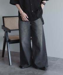 epnok | フリンジワイドフレアデニムパンツ(デニムパンツ)