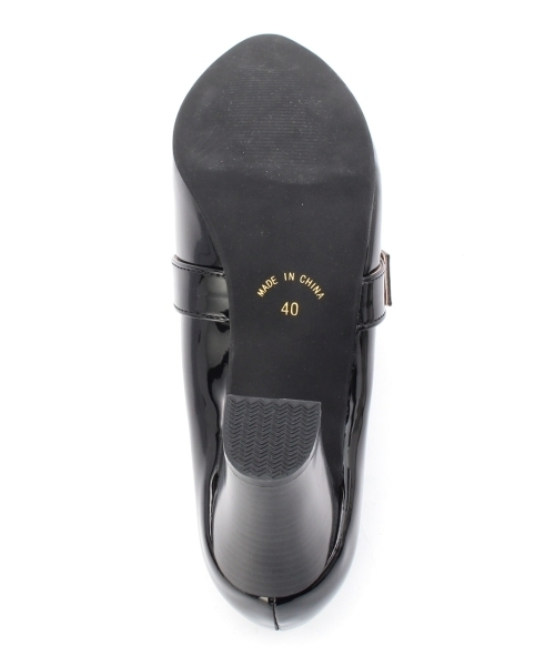 grove（グローブ）の「キルトベルトパンプス（パンプス・レディース・ブラウン/ブラック・40/30/35）」の3枚目の写真