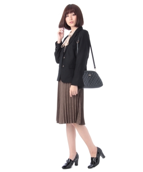 grove（グローブ）の「キルトベルトパンプス（パンプス・レディース・ブラウン/ブラック・40/30/35）」の9枚目の写真