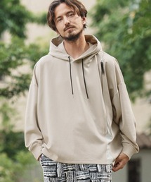 mpa3501-Zipper Design Pullover Parka プルオーバーパーカー