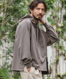 CAMBIO(�J���r�I)��mpa3501-Zipper Design Pullover Parka �v���I�[�o�[�p�[�J�[(�p�[�J�[)