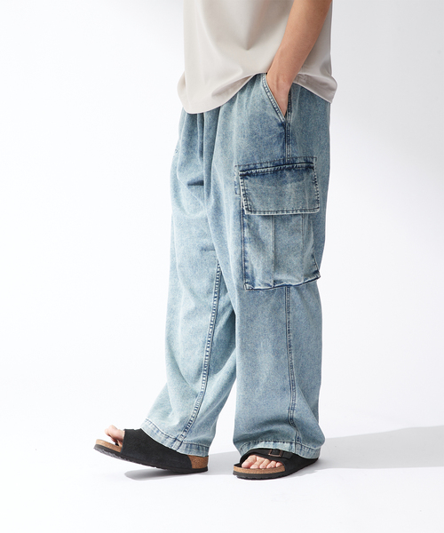【セール】COOLDENIM CARGO パンツ（カーゴパンツ）｜B.C STOCK（ベーセーストック）