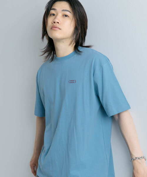 SENSE OF PLACE by URBAN RESEARCH(センスオブプレイスバイアーバンリサーチ)の「キャットグラフィックプリントTシャツ B(Tシャツ/カットソー・メンズ・ブラック/ホワイト/ライトブルー・MEDIUM/LARGE)」の3枚目の写真