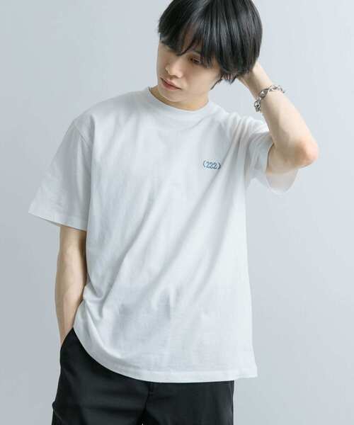 SENSE OF PLACE by URBAN RESEARCH(センスオブプレイスバイアーバンリサーチ)の「キャットグラフィックプリントTシャツ B(Tシャツ/カットソー・メンズ・ブラック/ホワイト/ライトブルー・MEDIUM/LARGE)」の5枚目の写真