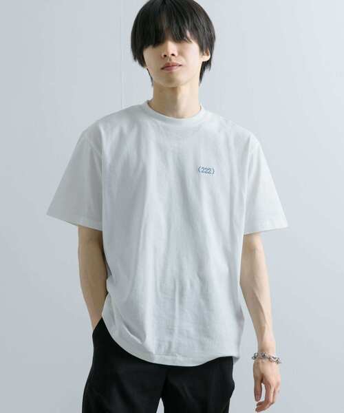 SENSE OF PLACE by URBAN RESEARCH(センスオブプレイスバイアーバンリサーチ)の「キャットグラフィックプリントTシャツ B(Tシャツ/カットソー・メンズ・ブラック/ホワイト/ライトブルー・MEDIUM/LARGE)」の6枚目の写真