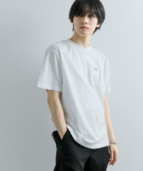 SENSE OF PLACE by URBAN RESEARCH(センスオブプレイスバイアーバンリサーチ)の「キャットグラフィックプリントTシャツ B(Tシャツ/カットソー・メンズ・ブラック/ホワイト/ライトブルー・MEDIUM/LARGE)」の7枚目の写真