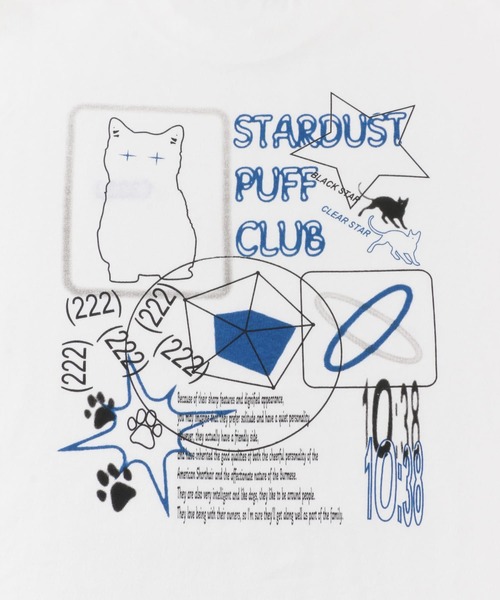 SENSE OF PLACE by URBAN RESEARCH(センスオブプレイスバイアーバンリサーチ)の「キャットグラフィックプリントTシャツ B(Tシャツ/カットソー・メンズ・ブラック/ホワイト/ライトブルー・MEDIUM/LARGE)」の20枚目の写真