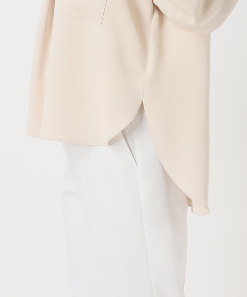 追加》ワークディテールドレープシャツ 2（シャツ/ブラウス）｜NOBLE