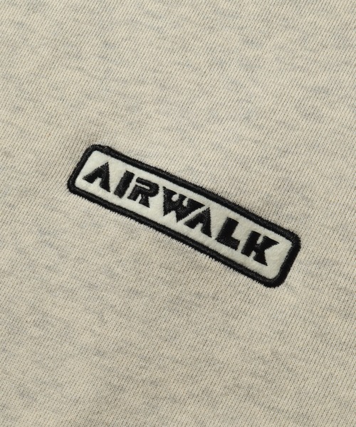 AIRWALK(エアウォーク)の「【AIRWALK/エアウォーク】裏毛 ワッペン刺繍 & バックプリント クルーネック スウェット(スウェット・メンズ・ブラック/ピンク系その他/ブルーグリーン/オートミール・M/LL/L)」の22枚目の写真