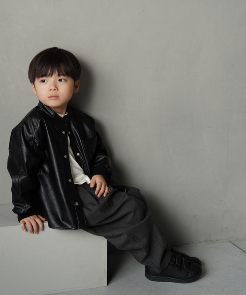 MAKE YOUR DAY（メイクユアデイ）の「無地バルーンパンツ■80～140cm（その他パンツ・キッズ・チャコールグレー/オリーブ/ブラウン・140/130/120/110/100/90/80）」の7枚目の写真