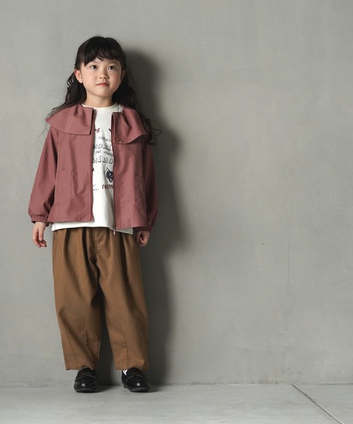 MAKE YOUR DAY（メイクユアデイ）の「無地バルーンパンツ■80～140cm（その他パンツ・キッズ・チャコールグレー/オリーブ/ブラウン・140/130/120/110/100/90/80）」の10枚目の写真