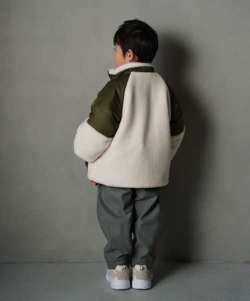 MAKE YOUR DAY（メイクユアデイ）の「無地バルーンパンツ■80～140cm（その他パンツ・キッズ・チャコールグレー/オリーブ/ブラウン・140/130/120/110/100/90/80）」の15枚目の写真