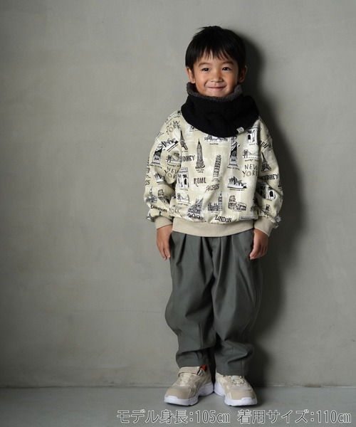 MAKE YOUR DAY（メイクユアデイ）の「無地バルーンパンツ■80～140cm（その他パンツ・キッズ・チャコールグレー/オリーブ/ブラウン・140/130/120/110/100/90/80）」の17枚目の写真