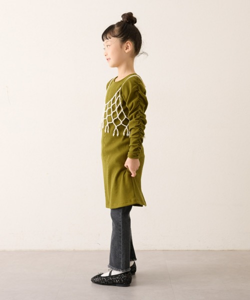 CIAOPANIC TYPY（チャオパニックティピー）の「【KIDS】アソートチェーンビスチェ（サスペンダー・キッズ・ホワイト/シルバー・ONE SIZE）」の4枚目の写真