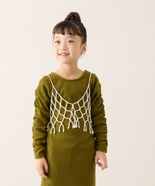 CIAOPANIC TYPY（チャオパニックティピー）の「【KIDS】アソートチェーンビスチェ（サスペンダー・キッズ・ホワイト/シルバー・ONE SIZE）」の12枚目の写真