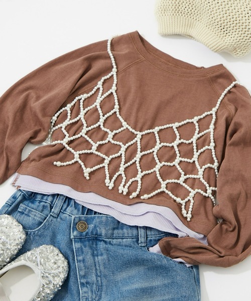 CIAOPANIC TYPY（チャオパニックティピー）の「【KIDS】アソートチェーンビスチェ（サスペンダー・キッズ・ホワイト/シルバー・ONE SIZE）」の18枚目の写真