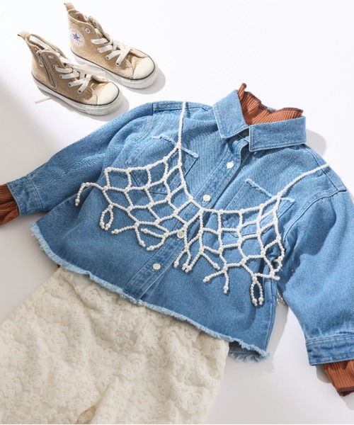 CIAOPANIC TYPY（チャオパニックティピー）の「【KIDS】アソートチェーンビスチェ（サスペンダー・キッズ・ホワイト/シルバー・ONE SIZE）」の15枚目の写真