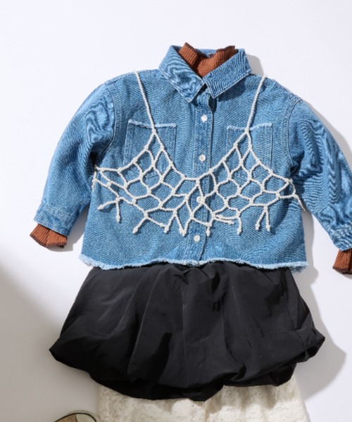 CIAOPANIC TYPY（チャオパニックティピー）の「【KIDS】アソートチェーンビスチェ（サスペンダー・キッズ・ホワイト/シルバー・ONE SIZE）」の13枚目の写真