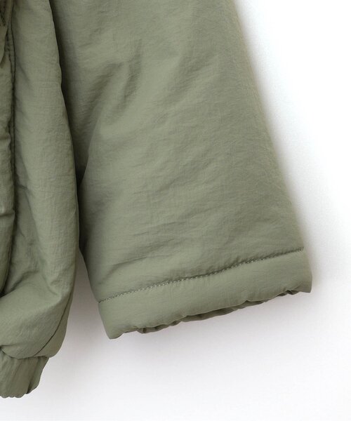 p.premier（ピードットプルミエ）の「リバーシブルアウター（ダウンジャケット/コート・キッズ・ブラウン/レッド/カーキ・80/90/100/110/120/130/140）」の8枚目の写真