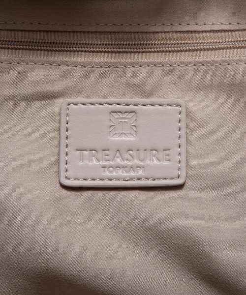 TREASURE TOPKAPI（トレジャートプカピ）の「【TREASURE TOPKAPI】キルティング チェーン ショルダー バッグ（ショルダーバッグ・レディース・サンドグレー/ブラック/グレー・FREE）」の12枚目の写真