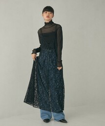 EMMEL REFINES | ＜EMMEL REFINES＞EM モールレース キャミワンピース(ワンピース)