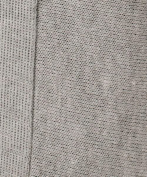 OPAQUE.CLIP（オペークドットクリップ）の「◆UV VネックZIPドルマンニットカーディガン【洗濯機洗い可/抗ピル】（カーディガン/ボレロ・レディース・グレー/ブルー系その他/ブラック/ライトベージュ・38/42/40）」の8枚目の写真