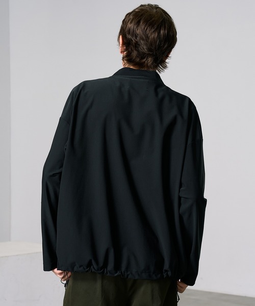 PUBLIC TOKYO(パブリックトウキョウ)の「〈セットアップ対応〉Air Tool(エアトール) ベーシックカーディガン(カーディガン/ボレロ・メンズ・ブラック系その他/ダークブラウン/ダークネイビー・1/2)」の11枚目の写真