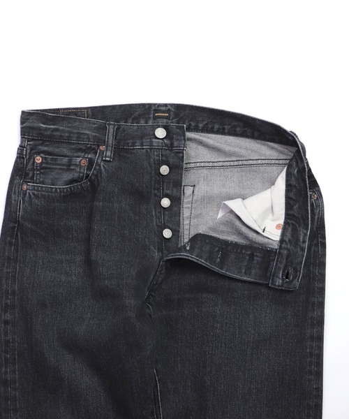 OMNIGOD mens / オムニゴッド] 14ozセルヴィッジブラックデニム