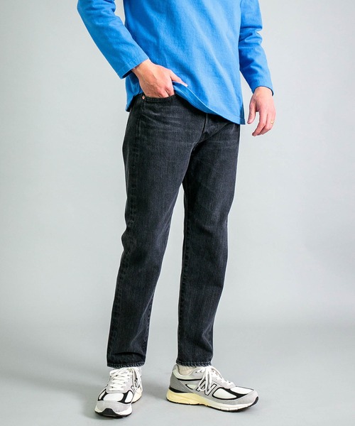 OMNIGOD（オムニゴッド）の「[OMNIGOD mens / オムニゴッド] 14ozセルヴィッジブラックデニム 5Pカレッジフィットジーンズ（デニムパンツ・メンズ・ブラック・30inch/28inch/32inch/34inch）」の12枚目の写真